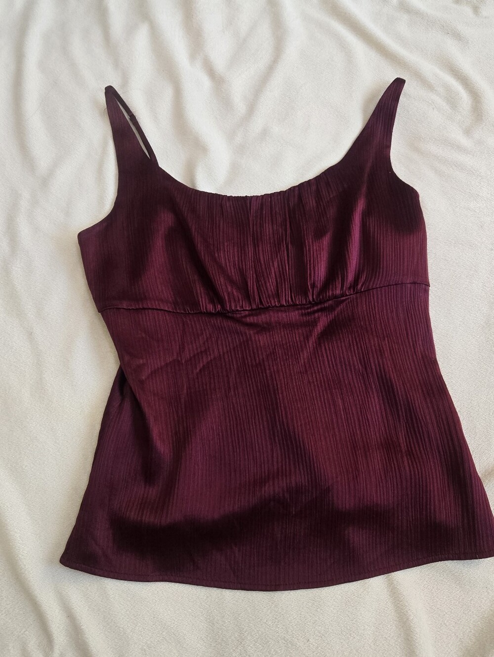 Classiques Entier Silk-blend Tank Top Zipper Side Size Small